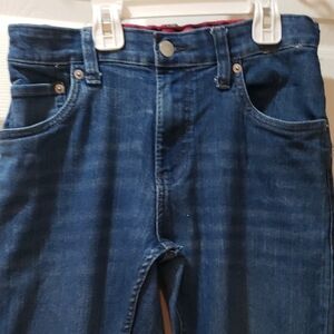Levi's 511 Dark Blue Straight Jeans Size 16 Reg 28x30
